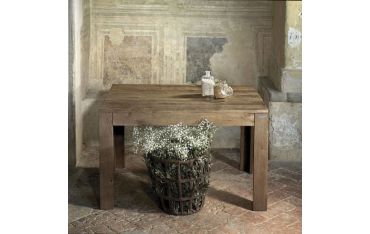 Tavolo Allungabile in Olmo Vecchio Guarnieri Eucalipto 140 CM140/200X85X78
