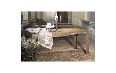 Tavolo Allungabile in Olmo Vecchio Guarnieri Eucalipto 140 CM140/200X85X78