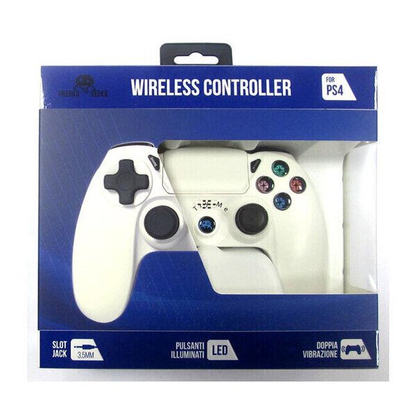 Controller Wireless per PS4 Freaks And Geeks Bianco - 140064D