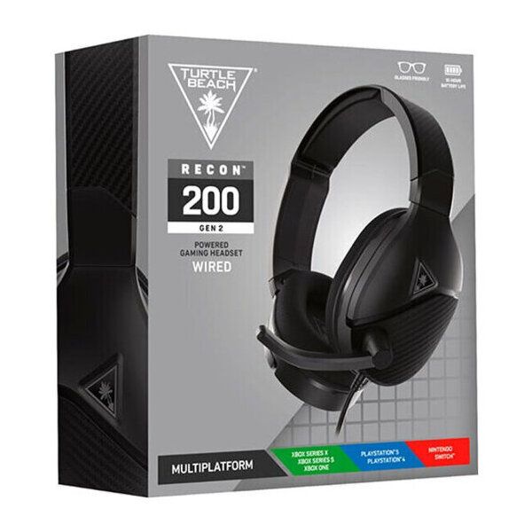Cuffie Gaming Turtle Beach Recon 200 GEN2 Nero - 1069707