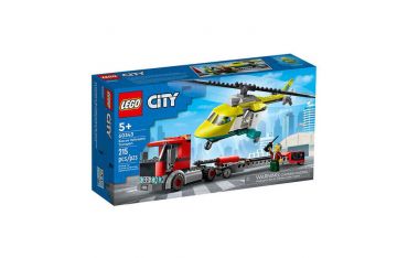 Lego City Trasportatore di Elicotteri di Salvataggio - 60343