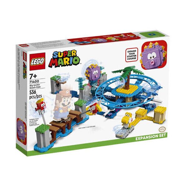 Lego Super Mario Spiaggia del Ricciospino Gigante Pack di Espansione - 71400