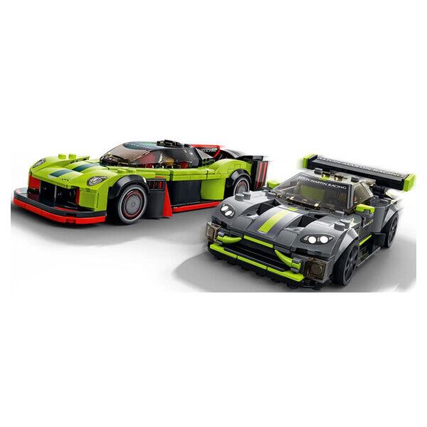 Lego Speed Champions Aston Martin Valkyrie AMR Pro e Aston Martin Vantage GT3 Set 2 Auto Giocattolo - 76910