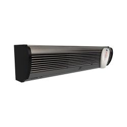 Barriera d'aria lama Vortice AIR DOOR AD900 90 cm alluminio satinato