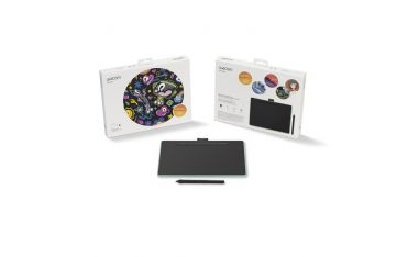 Intuos Medium Bluetooth Pistachio - Tavoletta Con Penna - Wacom - WCM.CTL-6100WLE-S