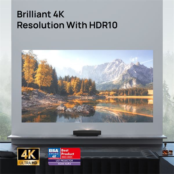 Aura - Proiettore Laser 4k A Corto Raggio - Xgimi - XGM.XM03A