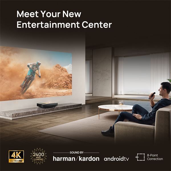 Aura - Proiettore Laser 4k A Corto Raggio - Xgimi - XGM.XM03A