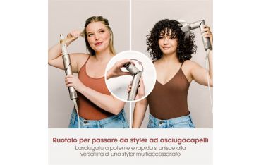 Asciugacapelli Flexstyle Set Completo (hd440sleu) - Champagne - Shark - SHR.HD440SLEU