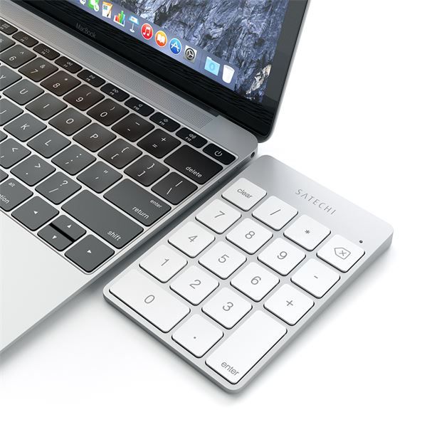 Tastierino Numerico Wireless In Alluminio Silver - Satechi - STC.ST-SALKPS