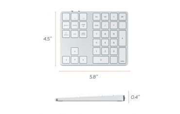 Tastierino Numerico Bluetooth - Silver - Satechi - STC.ST-XLABKS