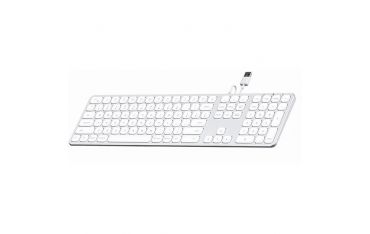 Tastiera Estesa In Alluminio Usb Layout Us - Silver - Satechi - STC.ST-AMWKS