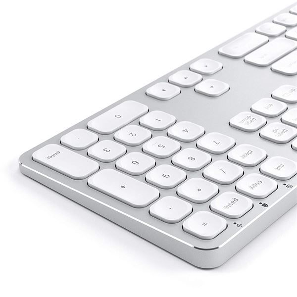 Tastiera Estesa In Alluminio Usb Layout Us - Silver - Satechi - STC.ST-AMWKS