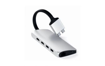 Adattatore Multimediale Type-c Doppio - Silver - Satechi - STC.ST-TCDMMAS