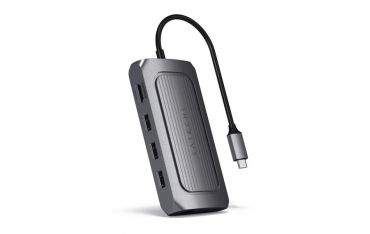 Adattatore Usb4 Multiport 8k - Space Gray - Satechi - STC.ST-U4MA3M
