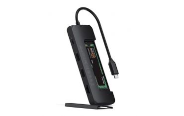 Hub Usb-c Hybrid Multiport Adapter Con Ssd - Black - Satechi - STC.ST-UCHSEK