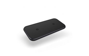 Tappetino Di Ricarica Wireless Doppio - Alluminio Nero - Zens - ZNS.ZEDC10B/00