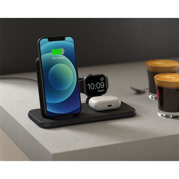 Stand Ricarica Wireless 4-in-1 Alluminio - Zens - ZNS.ZEDC15B/00