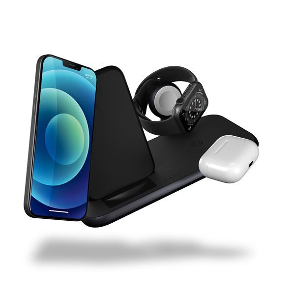 Stand Ricarica Wireless 4-in-1 Alluminio - Zens - ZNS.ZEDC15B/00