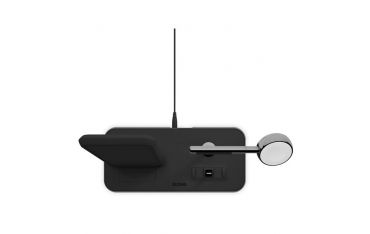 Supporto Ricarica Wireless Qi + Lightning Dock + Watch - Alluminio Nero - Zens - ZNS.ZEDC07B/00