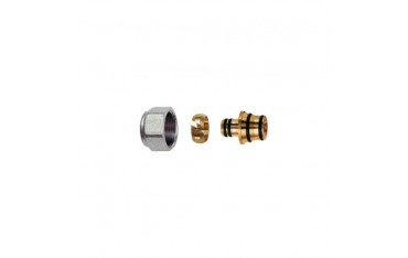 Adattatore Multistrato 16x2 Cromato Ercos