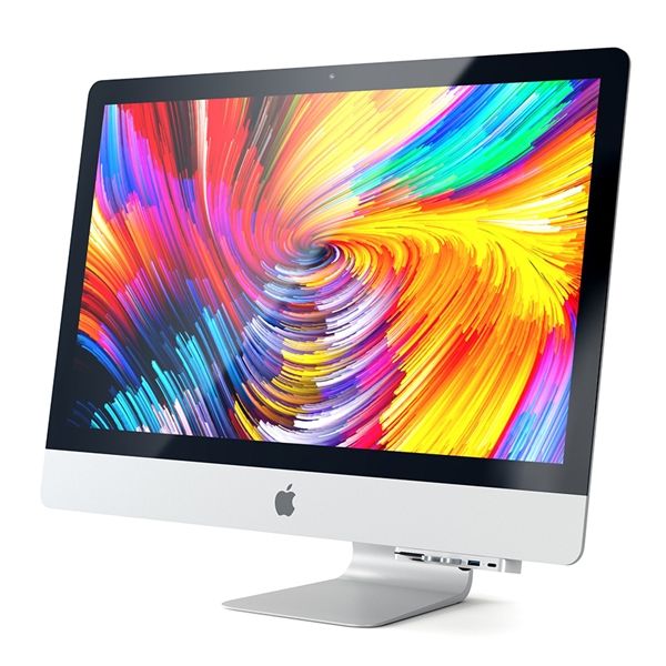Pro Hub Usb-c Alluminio Con Aggancio Per Imac E Imac Pro Silver - Satechi - STC.ST-TCIMHS