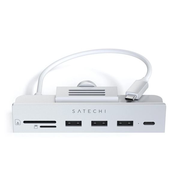 Hub Usb-c Con Morsetto Per Imac 24 - Silver - Satechi - STC.ST-UCICHS