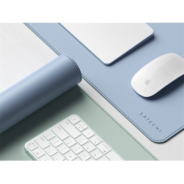 Deskmate - Sottomano In Ecopelle - Blu/verde - Satechi - STC.ST-LDMBL