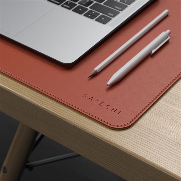 Deskmate - Sottomano In Ecopelle - Giallo/arancione - Satechi - STC.ST-LDMYO