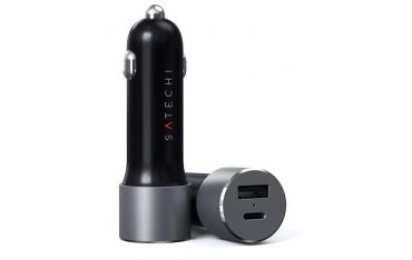 Adattatore Per Caricabatterie Da Auto Pd Type-c 72w - Space Gray - Satechi - STC.ST-TCPDCCM