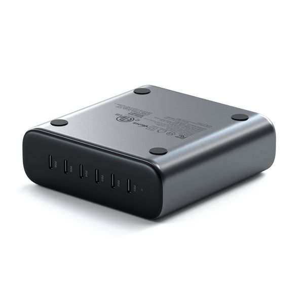 Alimentatore 200w Usb-c 6-port Pd Gan - Satechi - STC.ST-C200GM-EU