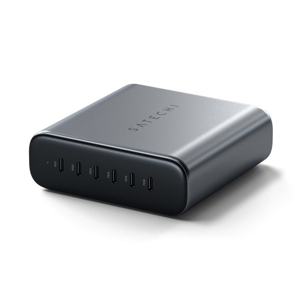 Alimentatore 200w Usb-c 6-port Pd Gan - Satechi - STC.ST-C200GM-EU
