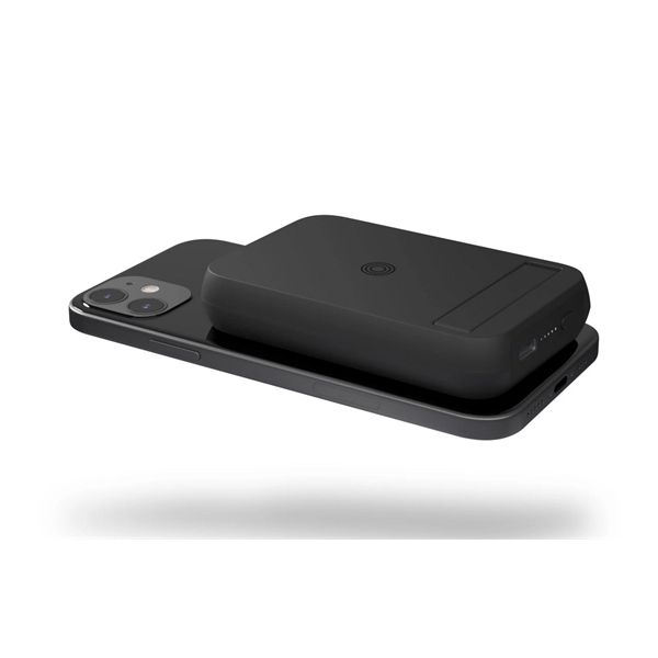 Magnetic Powerbank Wireless+kickstand+receiver - Black - Zens - ZNS.ZEPP02M/00