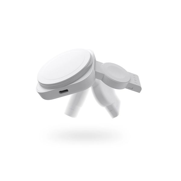 2 In 1 Magsafe Watch Travel Charger - Zens - ZNS.ZEDC24W