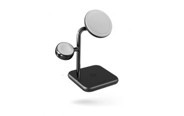 4 In 1 Magsafe + Watch Wireless Charging Station - Nero - Zens - ZNS.ZEDC22B/00