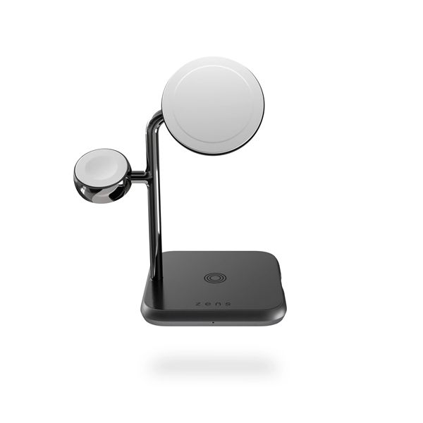 4 In 1 Magsafe + Watch Wireless Charging Station - Nero - Zens - ZNS.ZEDC22B/00