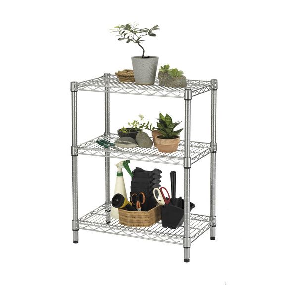 Libreria Robusta Fin Outdoor Con 3 Piani Cm 36 X 60 X 75 Linea Archimede Serena Group - ZN1424-3