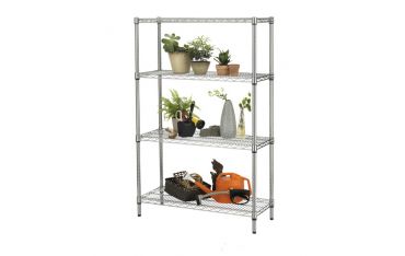 Libreria Robusta Fin Outdoor Con 4 Piani Cm 36 X 90 X 137 Linea Archimede Serena Group - ZN1436-4
