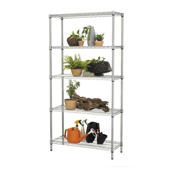 Libreria Robusta Fin Outdoor Con 5 Piani Cm 35 X 90 X 177 Linea Archimede Serena Group - ZN1436-5