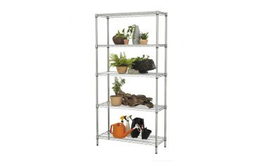 Libreria Robusta Fin Outdoor Con 5 Piani Cm 35 X 90 X 177 Linea Archimede Serena Group - ZN1436-5