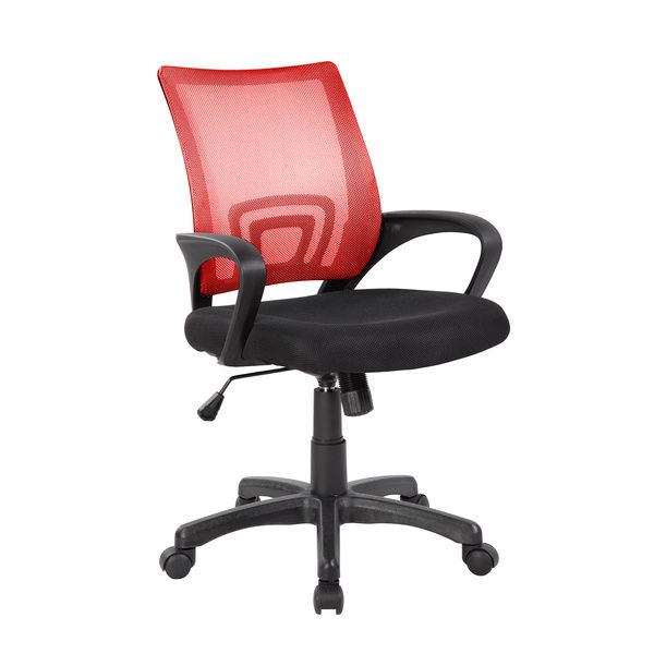 Sedia Operativa St. Louis Con Braccioli Serena Group Rosso/nero - E8085MR