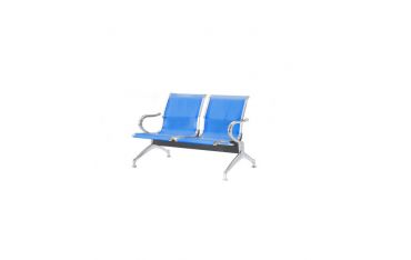 Panca 2 Posti In Acciaio Microforato Serena Group Blu - SJ830B-2