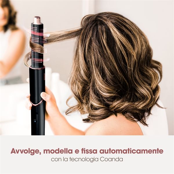 Styler E Asciugacapelli Shark Flexstyle - Nero E Oro Rosa Hd424eu - Shark - SHR.HD424EU