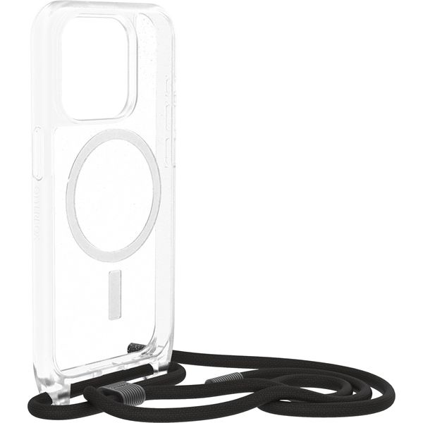 React - Custodia Necklace Magsafe Iphone 15 Pro Stardust - Clear - Otterbox - OTT.77-93577
