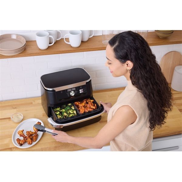 Friggitrice Ad Aria ninja flexdrawer Da 10,4 L - Ninja - NNJ.AF500EU