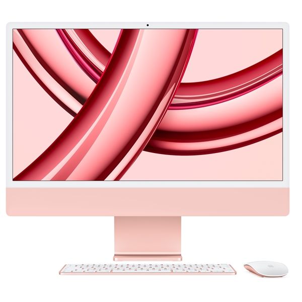 Imac 24\" Retina 4.5k Display Apple M3 Chip 8-core Cpu 8-core Gpu 256gb
Ssd - Rosa - Apple - APP.MQRD3T/A