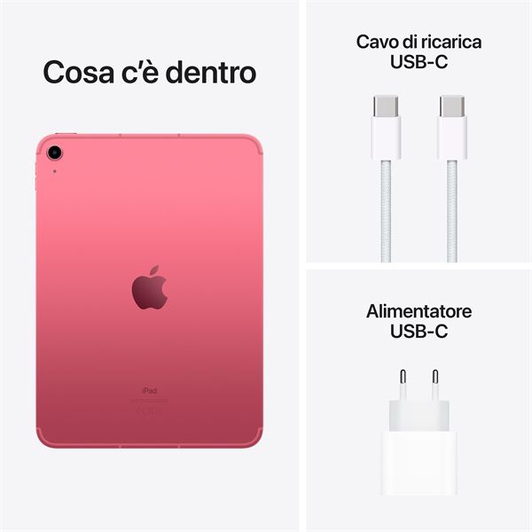 Ipad 10.9\" Wi-fi + Cellular 64gb Rosa - Apple - APP.MQ6M3TY/A