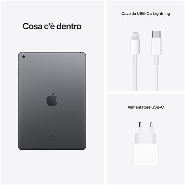 Ipad 9th 10.2\" Wi-fi 64gb Grigio Siderale - Apple - APP.MK2K3TY/A