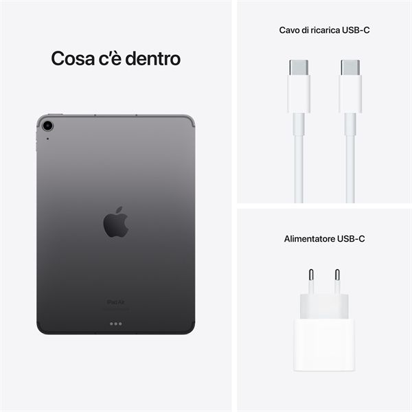 Ipad Air 10.9\" Wi-fi 64gb Grigio Siderale - Apple - APP.MM9C3TY/A