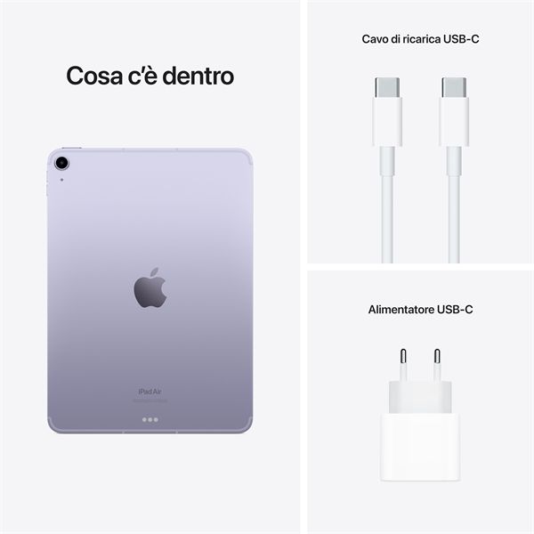 Ipad Air 10.9\" Wi-fi + Cellular 256gb Viola - Apple - APP.MMED3TY/A