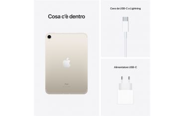 Ipad Mini 6 Wi-fi + Cellular 256gb Galassia - Apple - APP.MK8H3TY/A